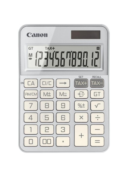 CANON KS-125KB-SL CALCULATOR Silver (6818C003AA) (CANKS125KBSL)