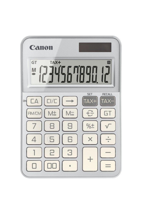 CANON KS-125KB-SL CALCULATOR Silver (6818C003AA) (CANKS125KBSL)