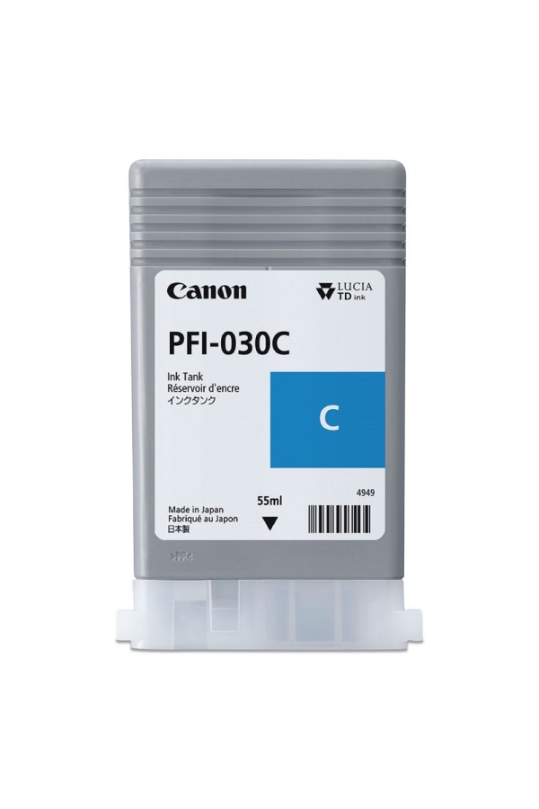 Canon Μελάνι Inkjet PFI-030C Cyan (3490C001) (CANPFI-030C)
