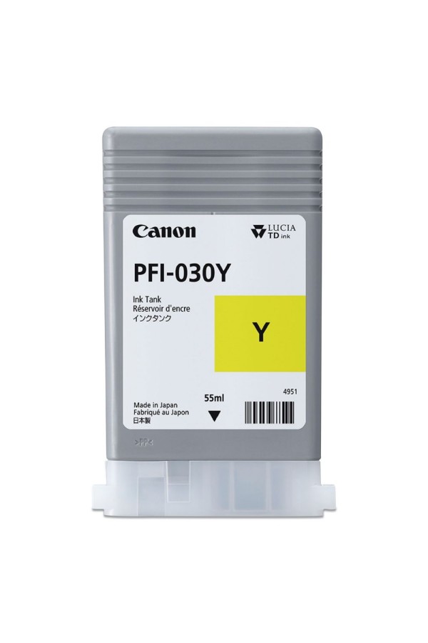 Canon Μελάνι Inkjet PFI-030Y Yellow (3492C001) (CANPFI-030Y)