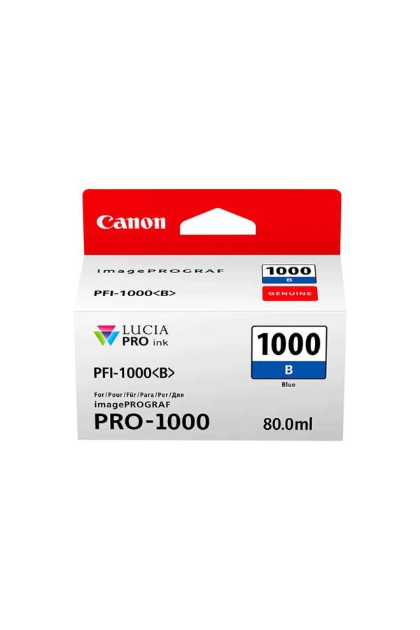 Canon Μελάνι Inkjet PFI1000B Blue (0555C001) (CANPFI-1000B)