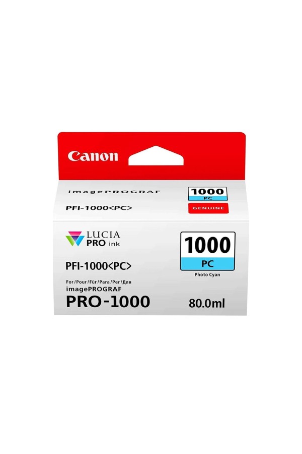 Canon Μελάνι Inkjet PFI1000PC Photo Cyan (0550C001) (CANPFI-1000PC)