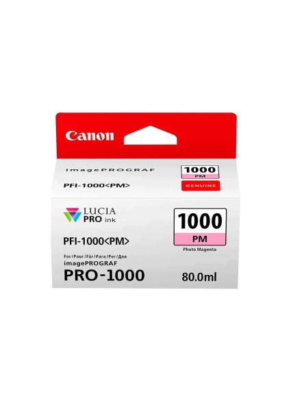 Canon Μελάνι Inkjet PFI1000PM Photo Magenta (0551C001) (CANPFI-1000PM)