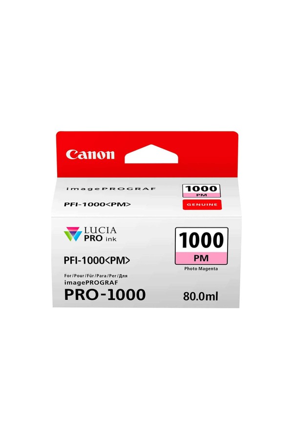 Canon Μελάνι Inkjet PFI1000PM Photo Magenta (0551C001) (CANPFI-1000PM)