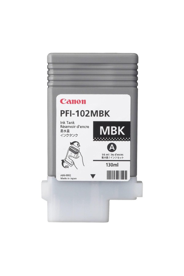 Canon Μελάνι Inkjet PFI-102MBK Matte Black (0894B001) (CANPFI-102MB)