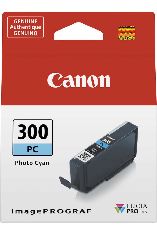 Canon PFI-300 Μελάνι Εκτυπωτή InkJet Photo Κυανό (4197C001) (CANPFI-300PC)