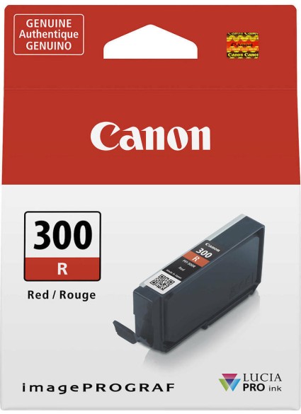 Canon PFI-300 Μελάνι Εκτυπωτή InkJet Κόκκινο (4199C001) (CANPFI-300R)