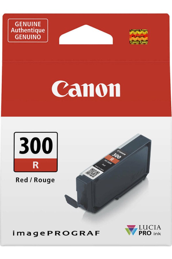 Canon PFI-300 Μελάνι Εκτυπωτή InkJet Κόκκινο (4199C001) (CANPFI-300R)