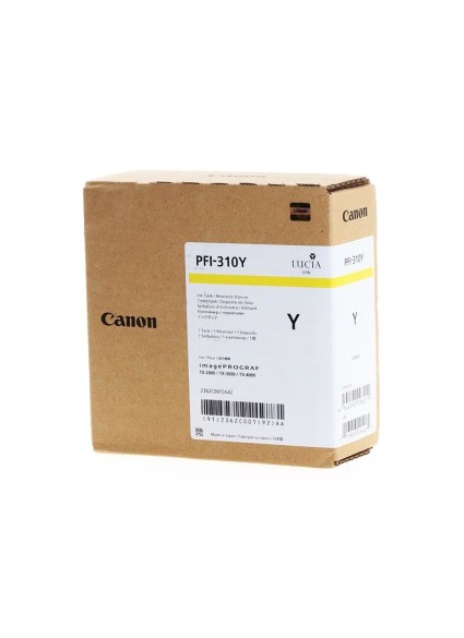 Canon Pigment Μελάνι Inkjet PFI-310 Yellow (2362C001) (CANPFI-310Y)