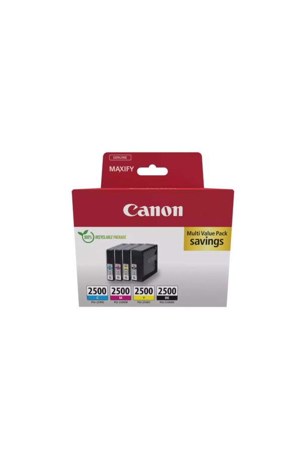 Canon Μελάνι Inkjet PGI-2500 CMYK Multipack (9290B006) (CANPGI-2500MP)