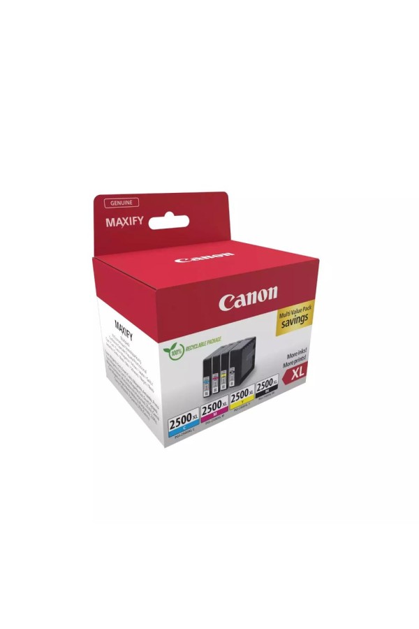 Canon Μελάνι Inkjet PGI-2500XL CMYK Multipack (9254B010) (CANPGI-2500XLMP)