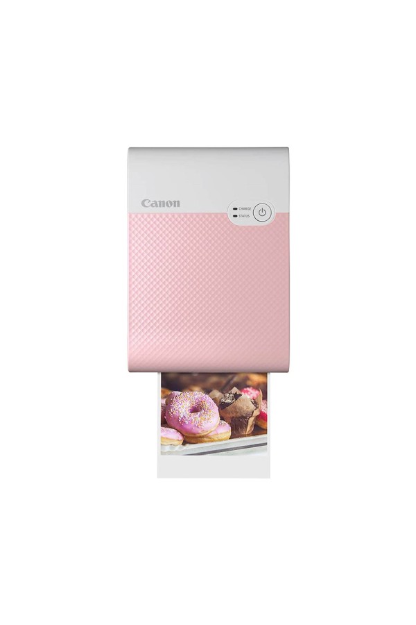 Canon Selphy Square QX10 Photo Printer Pink (4109C009AA) (CANQX10PN)