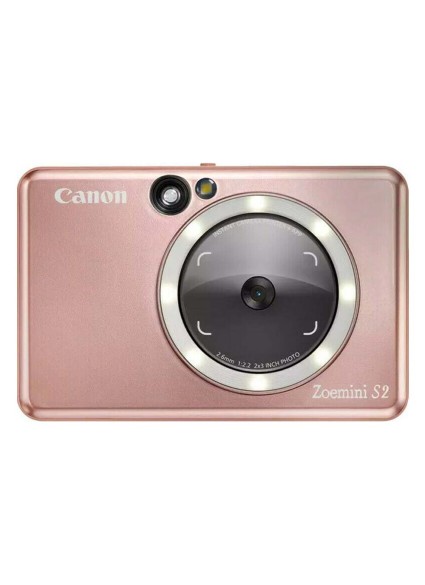 Canon Zoemini S2 Instant Camera Rose Gold (4519C006AA) (CANZOEMS2RG)