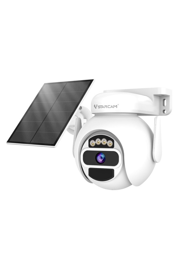 VSTARCAM smart ηλιακή κάμερα CB65, 3MP, WiFi, SD, PTZ, 6000mAh, IP66