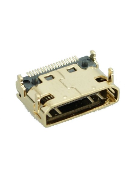 HDMI Connector Mini C TYPE1, Copper, Gold