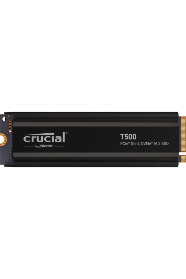 Crucial SSD T500 1TB PCie 4.0  NVMe w/Heatsink (CT1000T500SSD5) (CRUCT1000T500SSD5)