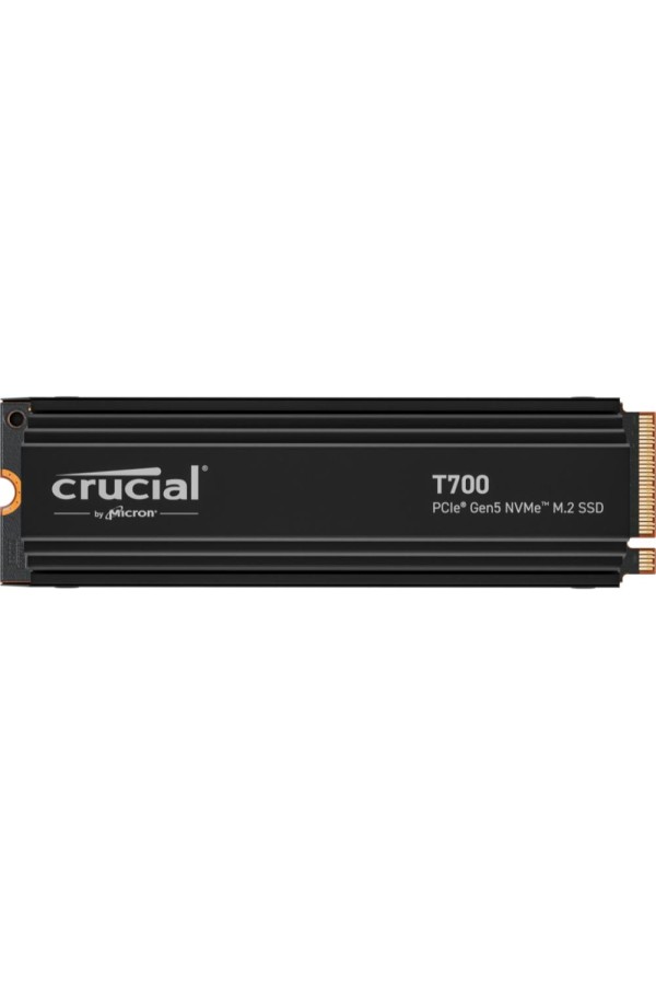 Crucial SSD 1TB T700 PCIe 5.0 x4 M.2 NVME Gen5 Heatsink (CT1000T700SSD5) (CRUCT1000T700SSD5)