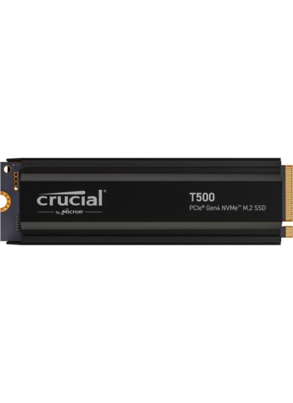 Crucial SSD T500 2TB PCie 4.0  NVMe w/Heatsink (CT2000T500SSD5) (CRUCT2000T500SSD5)