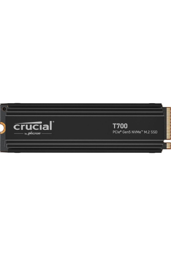 SSD Crucial 2TB T700 CT2000T700SSD5 PCIe M.2 NVME Gen5 Heatsink (CT2000T700SSD5) (CRUCT2000T700SSD5)