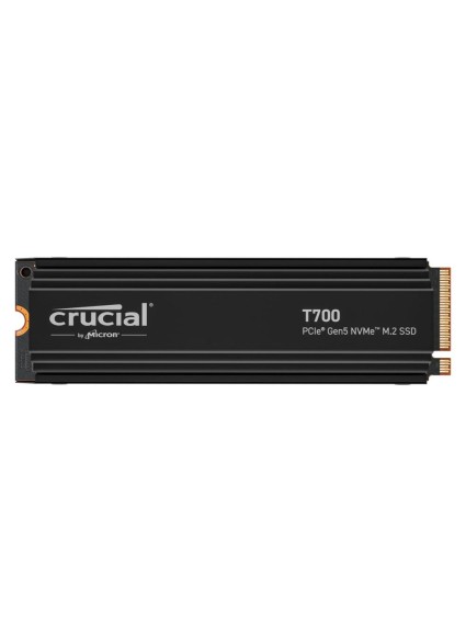 Crucial T700 with Heatsink SSD 4TB M.2 NVMe PCI Express 5.0 (CT4000T700SSD5) (CRUCT4000T700SSD5)