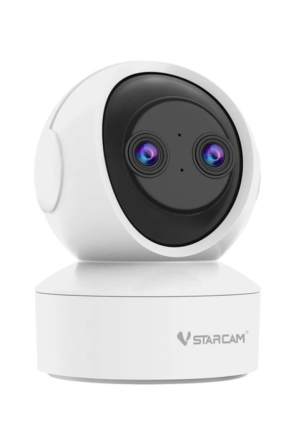 VSTARCAM smart κάμερα CS49D, 3MP, dual lens, WiFi, PTZ, SD