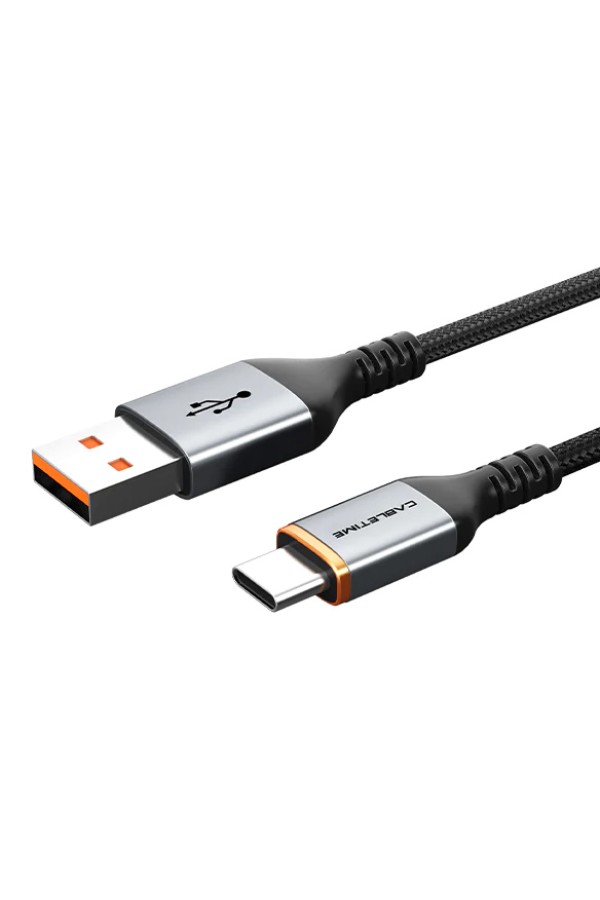 CABLETIME καλώδιο USB σε USB-C CT-AMCM5A, 25W, 1m, μαύρο