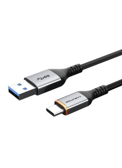 CABLETIME καλώδιο USB-C σε USB CT-AMCMG1, 15W, 5Gbps, 0.5m, μαύρο