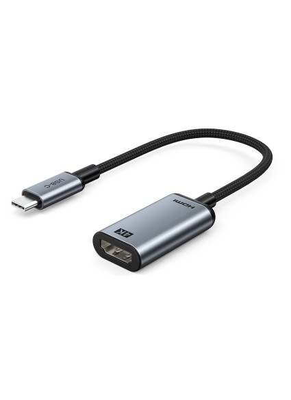 CABLETIME αντάπτορας USB-C σε HDMI CT-CMHF4K30-AG, 4K/30Hz, γκρι