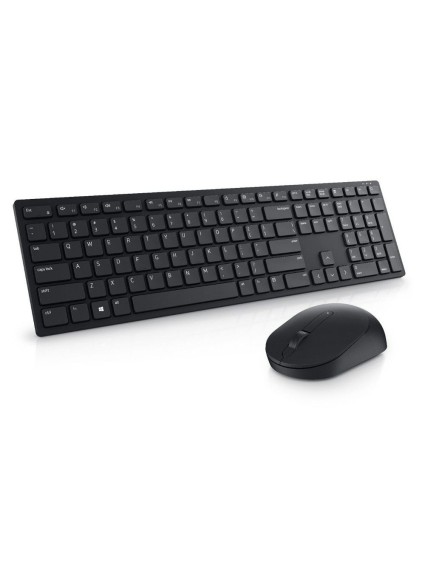 Dell Πληκτρολόγιο-Ποντίκι  Pro  KM5221W  Ασύρματο  Black  GR (580-AKGE) (DEL580-AKGE)