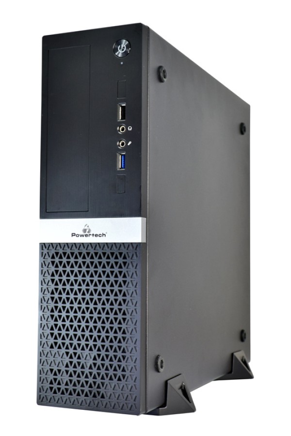POWERTECH PC DMPC-0156 INTEL CPU i3-12100, 8GB/256GB SSD, Windows 11 Pro
