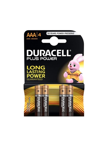 Duracell Αλκαλικές Μπαταρίες AAA 1.5V 4τμχ (DAAALR03MN24004) (DURDAAALR03MN24004)