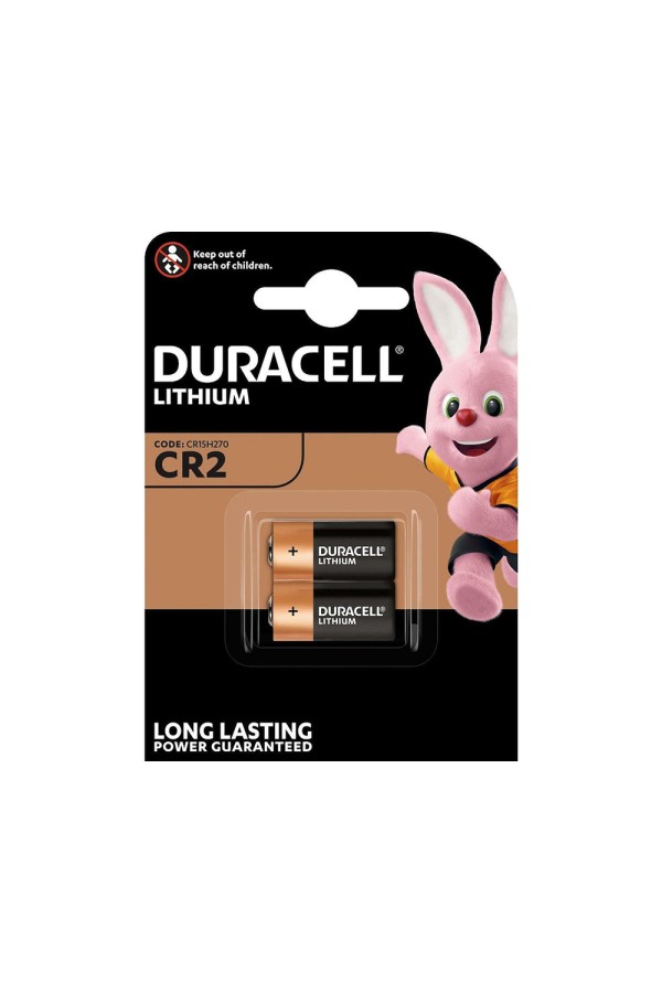 Duracell Μπαταρίες Λιθίου CR2 3V 2τμχ (DB2CR2)(DURDB2CR2)