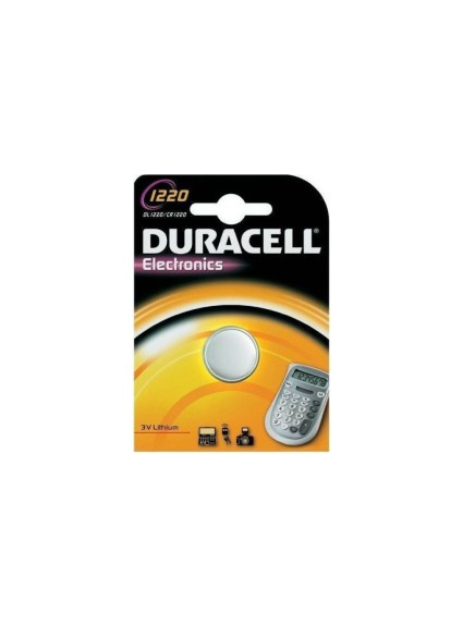 Duracell Electronics Μπαταρία Λιθίου Ρολογιών CR1220 3V 1τμχ (DECR1220)(DURDECR1220)