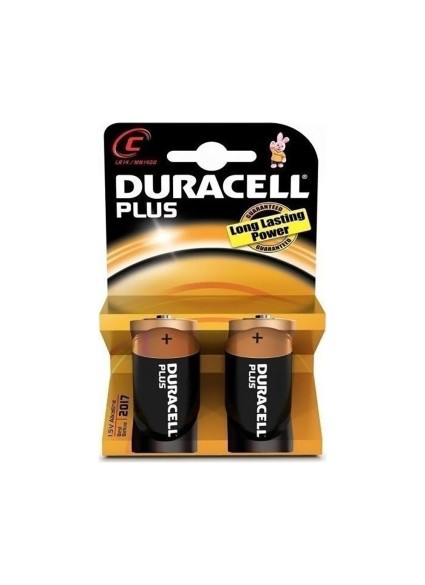 Duracell Plus Αλκαλικές Μπαταρίες C 1.5V 2τμχ (DPCLR14)(DURDPCLR14)