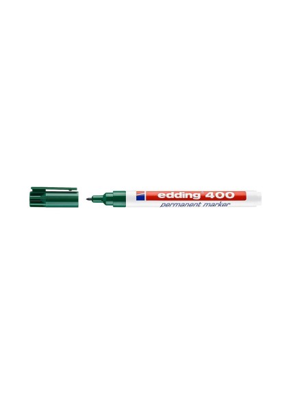 Μαρκαδόρος Ανεξίτηλος EDDING 400 1 mm (Πράσινο) (4-400004) (EDD4-400004)