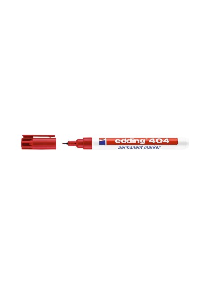 Edding 404 Permanent Marker Red (4-404002) (EDD4-404002)