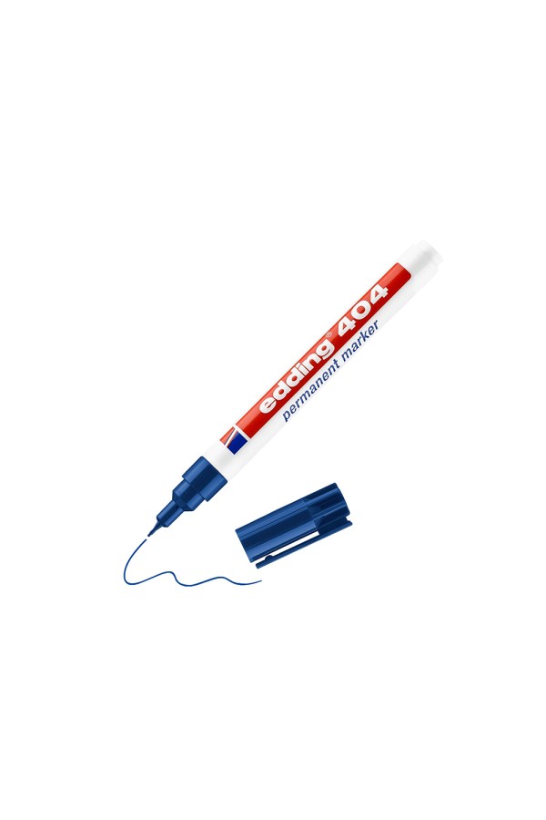 Edding 404 Permanent Marker Blue (4-404003) (EDD4-404003)