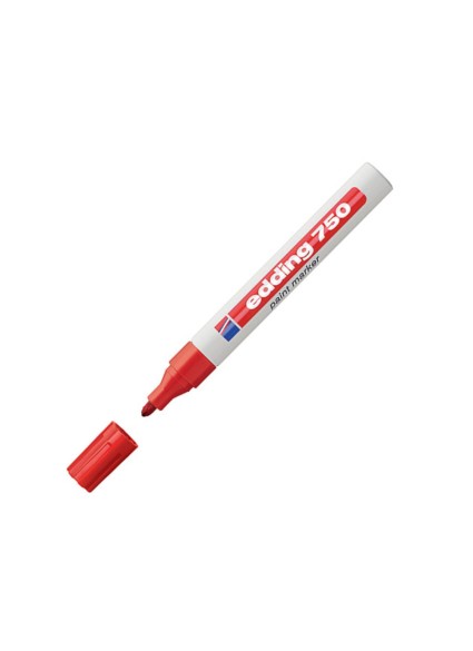 Edding 750 Paint Marker Red (4-750002) (EDD4-750002)