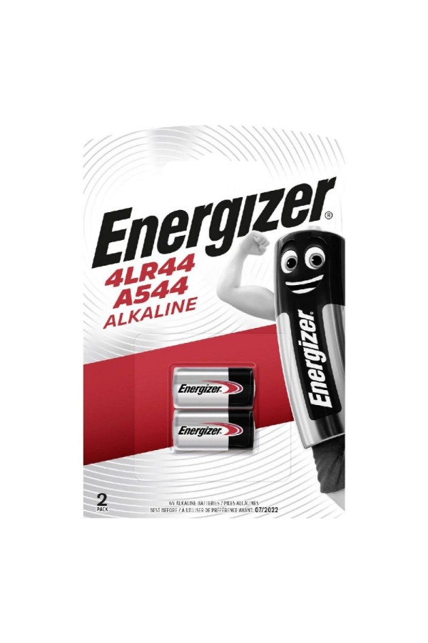 Energizer Αλκαλικές Μπαταρίες 4LR44 6V 2τμχ (9015456) (ENE9015456)