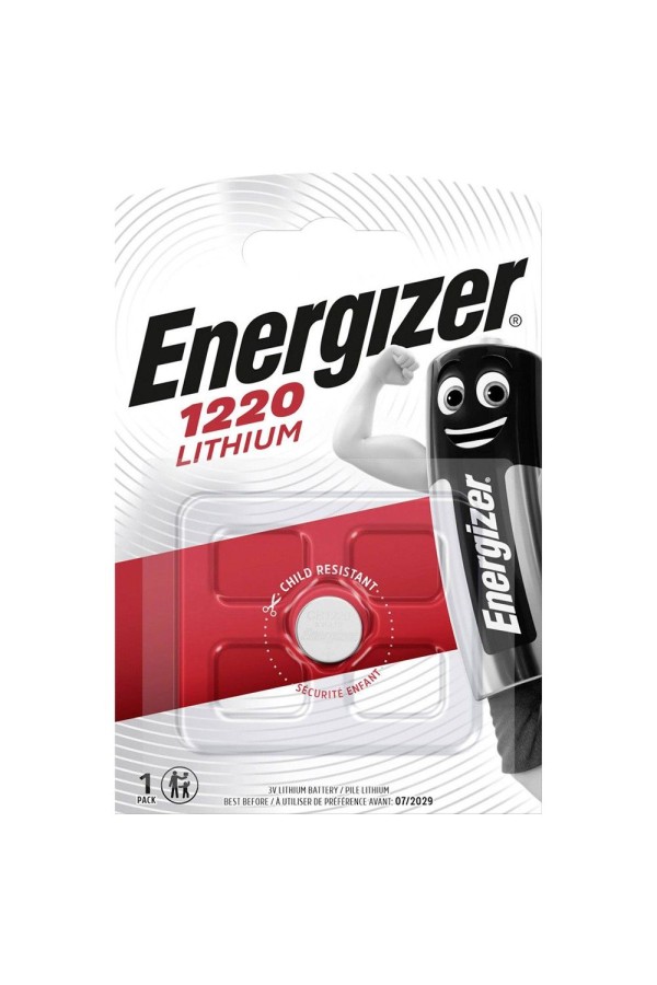 Energizer Μπαταρία Λιθίου Ρολογιών CR1220 3V 1τμχ (9281905) (ENE9281905)