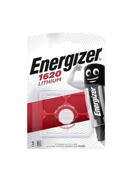 Energizer Μπαταρία Λιθίου Ρολογιών CR1620 3V 1τμχ (9282077) (ENE9282077)