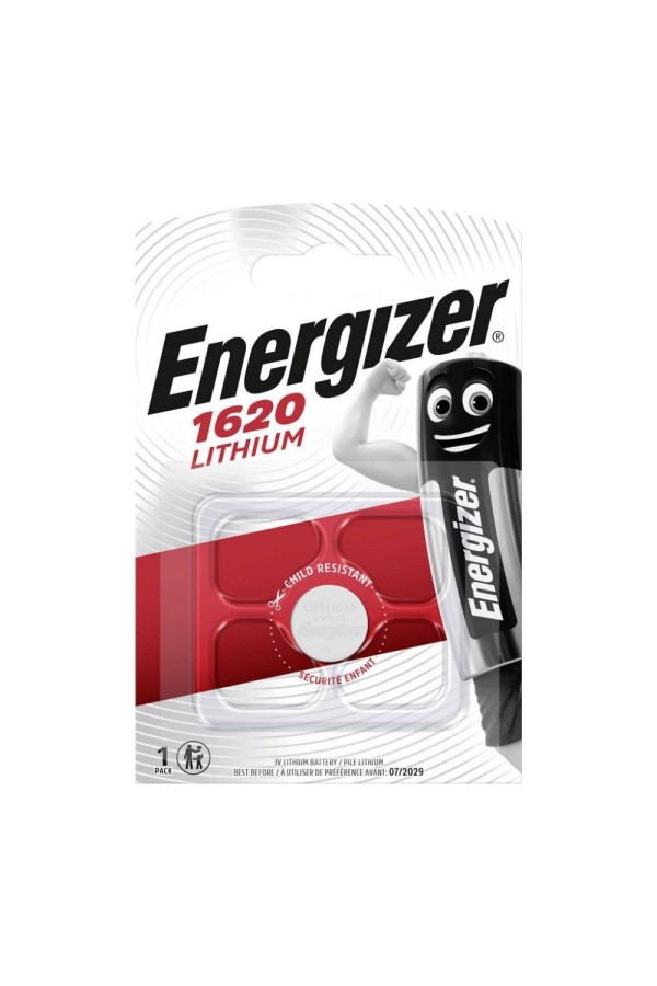 Energizer Μπαταρία Λιθίου Ρολογιών CR1620 3V 1τμχ (9282077) (ENE9282077)