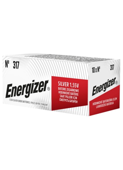 Energizer 317 Μπαταρία Silver Oxide Ρολογιών SR516 1.55V 1τμχ (9282212) (ENE9282212)