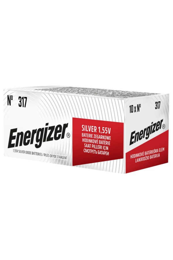 Energizer 317 Μπαταρία Silver Oxide Ρολογιών SR516 1.55V 1τμχ (9282212) (ENE9282212)