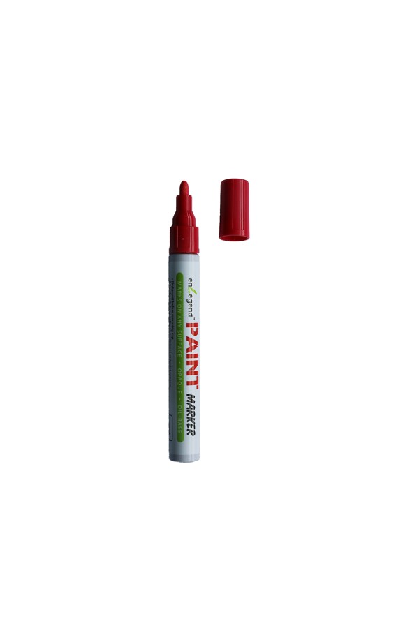 Enlegend Μαρκαδόρος Λαδιού 2.0mm Χοντρή Μύτη Κόκκινος (ENL-PT150-RD) (ENLPT150RD)