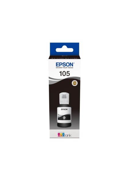 Epson Μελάνι Inkjet 105 Black (C13T00Q140) (EPST00Q140)