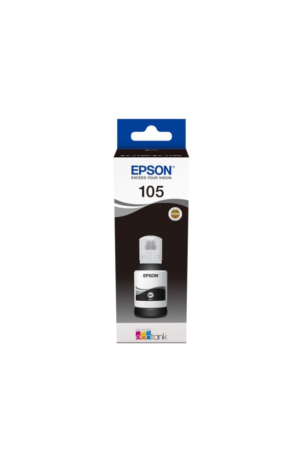 Epson Μελάνι Inkjet 105 Black (C13T00Q140) (EPST00Q140)