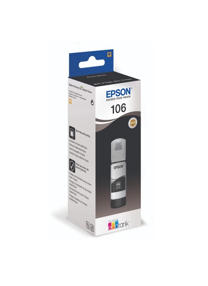 Epson Μελάνι Inkjet 106 Photo Black (C13T00R140 )(EPST00R140)