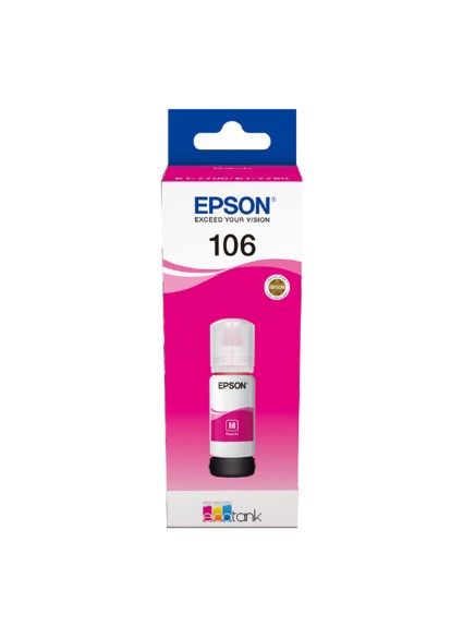 Epson Μελάνι Inkjet 106 Magenta (C13T00R340) (EPST00R340)