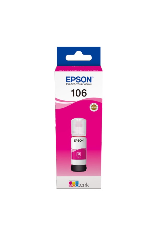 Epson Μελάνι Inkjet 106 Magenta (C13T00R340) (EPST00R340)
